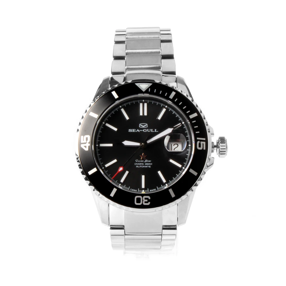 Часы мужские механические с синим циферблатом 20 бар 816 523|dial|dial watch |