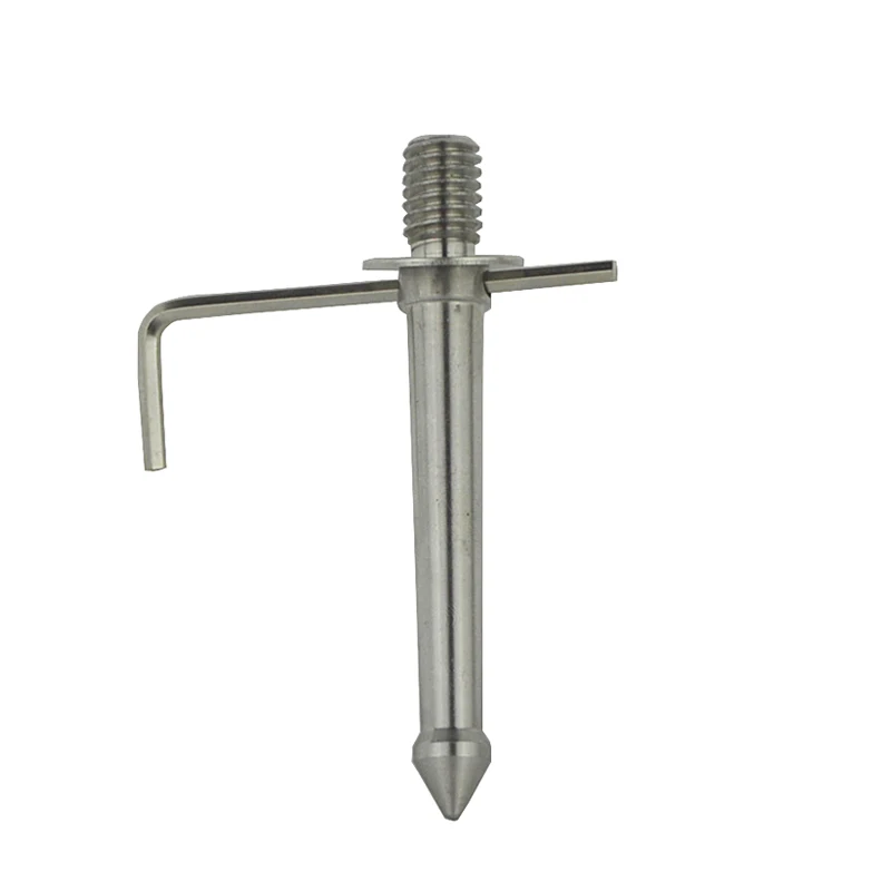Threaded Replacement Camera Tripod Spikes 80mm Stainless Steel 3/8