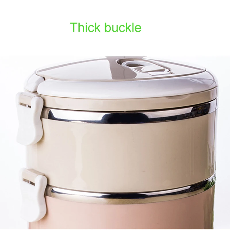 

Hot Lunch Box Stainless Steel Leakproof Lunch Container with Insulated Bag Food Storage Container XJS789
