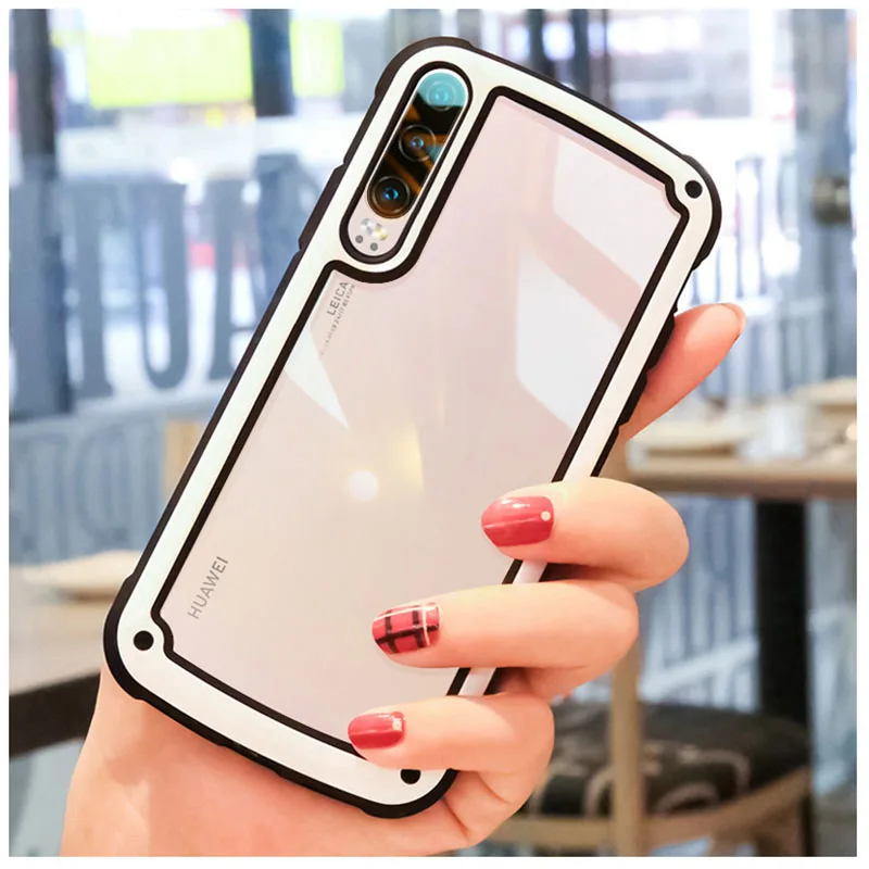 Роскошный ударопрочный защитный чехол для Samsung Galaxy A20 A30 A70 A7 A9 2018 силиконовая