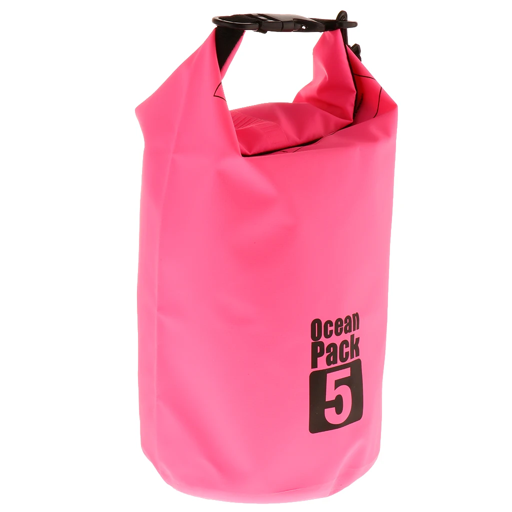 Large Ocean Dry Bag Case Waterproof Dry Sack Bucket Backpack for Drifting Kayaking Camping Hiking Waterproof Dry Bags Backpack