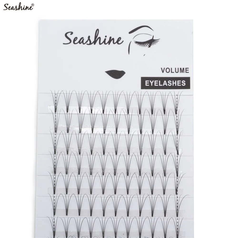 

Premade Volume Fans Russian Volume Lash Extension 8-18mm 1 Tray 120Fans-240Fans False Eyelash Extension Volume Lashes Short Stem