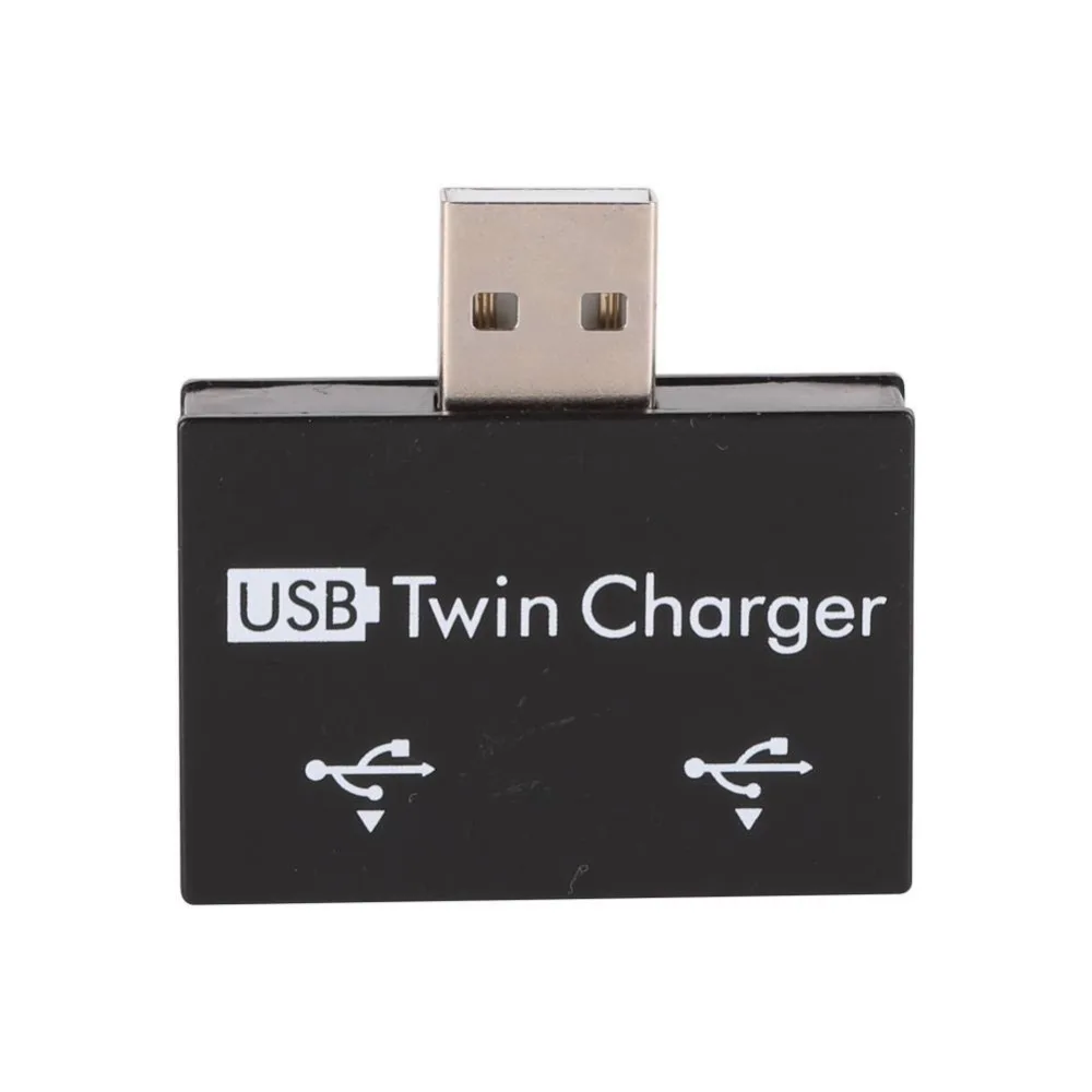 USB 2,0 Twin Зарядное устройство 2 Порты и разъёмы зарядки адаптер разветвитель для телефона, компьютера, USB флэш-диск Мышь аксессуары для клавиат... USB 2,0 Twin Зарядное устройство 2 Порты и разъёмы зарядки адаптер разветвитель для телефона, компьютера, USB флэш-диск Мышь аксессуары для клавиат...