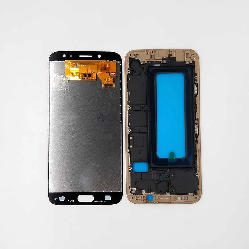 5 дюймов может регулировать яркость для Samsung Galaxy J7 Pro 2017 J730 J730F LCD с рамкой