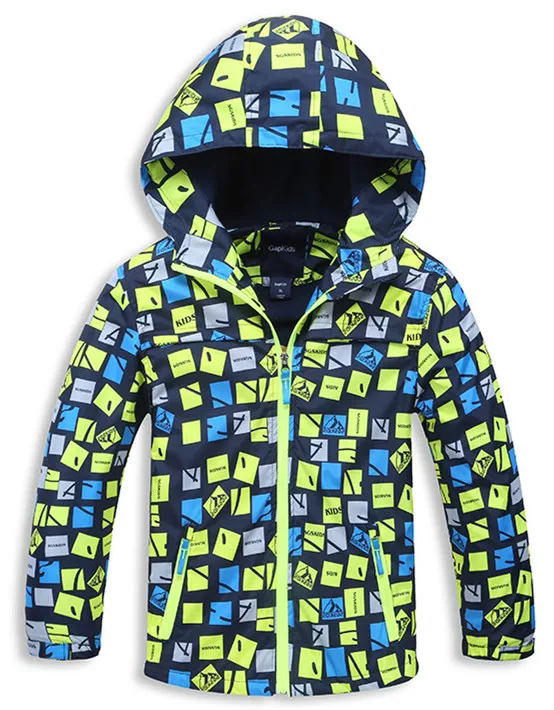 Г. Лидер продаж, зимнее пальто Немецкая оригинальная детская куртка ветрозащитная и водонепроницаемая дождевик, маленькие Грызуны - Цвет: Photo Color2