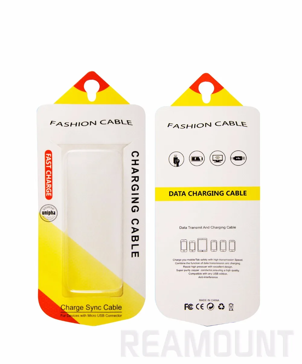 30 chiếc Mới Được thiết kế bao bì đóng gói Hộp NHỰA PVC cho Điện thoại Phụ kiện cho dây cáp không dây Store cho màn hình custom iphone cases