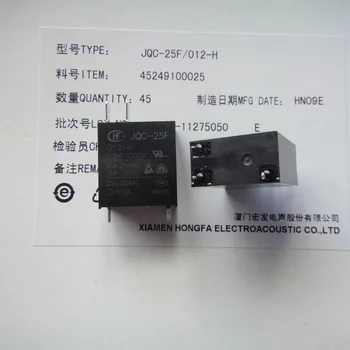 

Free shipping lot (10 pieces/lot) HONGFA HF JQC-25F-012-H HF25F-012-H 12VDC 3PINS 20A Power Relay original New