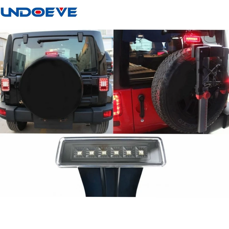 Undoeve для 2007-2015 Jeep Wrangler JK черный прозрачный светодиодный задний фонарь светильник