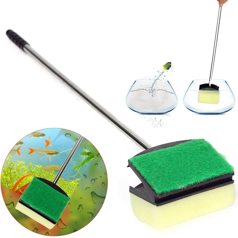 1Pc Aquarium Brush Cleaning Sponge Algae Scraper Aquarium