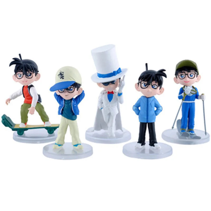 Detective Conan Conan Edogawa Anime Figures Toys Set Action Figure 13CM