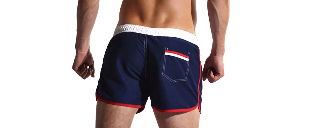 Aimpact Quick Dry Men's Board Shorts Sea Maillot De Bain Sexy Beach Bermuda Elastic Waist Lining Liner Men's Board Shorts AC432 (9)