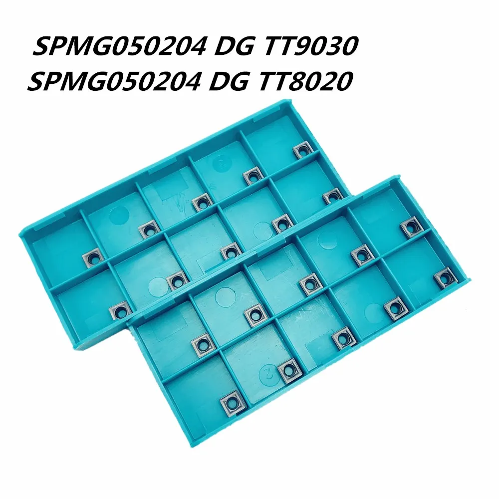 

SPMG050204 DG TT9030 / 8020 U-drilling tool Carbide insert CNC machine tools Fast milling tool for stainless steel and steel
