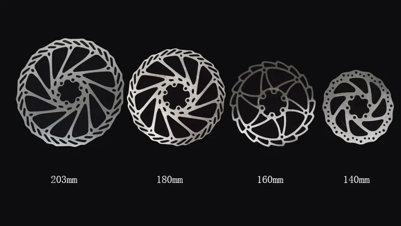 MEIJUN 1 шт. из нержавеющей стали G3 MTB дисковый тормоз ротор 140 мм 160 мм 180 мм 203 мм горный велосипед Велоспорт 6 отверстий ротор с винтами