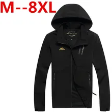 Big size 9XL 8XL 7XL 6XL 5XL 4XL herren Wasserdichte Windpoof jacken männer frühling herbst jacke mäntel männlich marke clothing plus größe