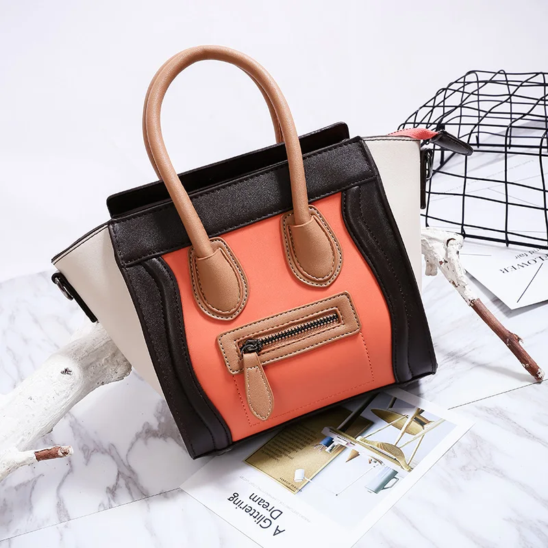 Sac Cuir Dos En Qualité as À tout Pu Bandoulière De Petits Main Picture gris Smiley Fourre Femmes Noir Luxe Picture Femelle Supérieure as rouge Designer Sacs Dames wYPqdpOx