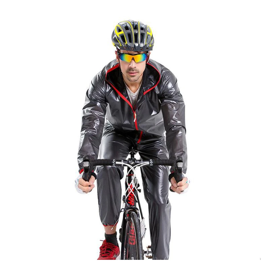 Chubasquero de ciclismo para hombre y mujer, chaqueta impermeable de secado rápido bicicleta de montaña y carretera, abrigos de lluvia de TPU, Poncho de de senderismo| - AliExpress