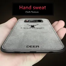 

Luxury Cloth Texture Case For Samsung Galaxy S8 S9 PLus S7 edge Soft Silicone Case For Samsung Note 8 9 Shockproof Cover Cases