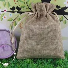20*30 см 20 штук Джут Рождественский подарок Сумки белье хлопок drawstring Чехлы муслин Свадебная вечеринка пользу Держатели упаковки Сумки