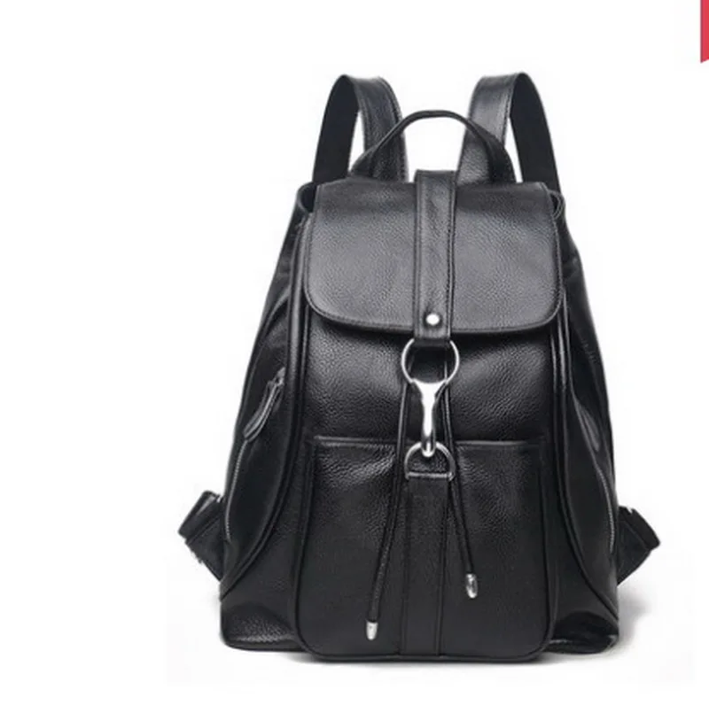women genuine leather backpacks free shippingin Backpacks from Luggage