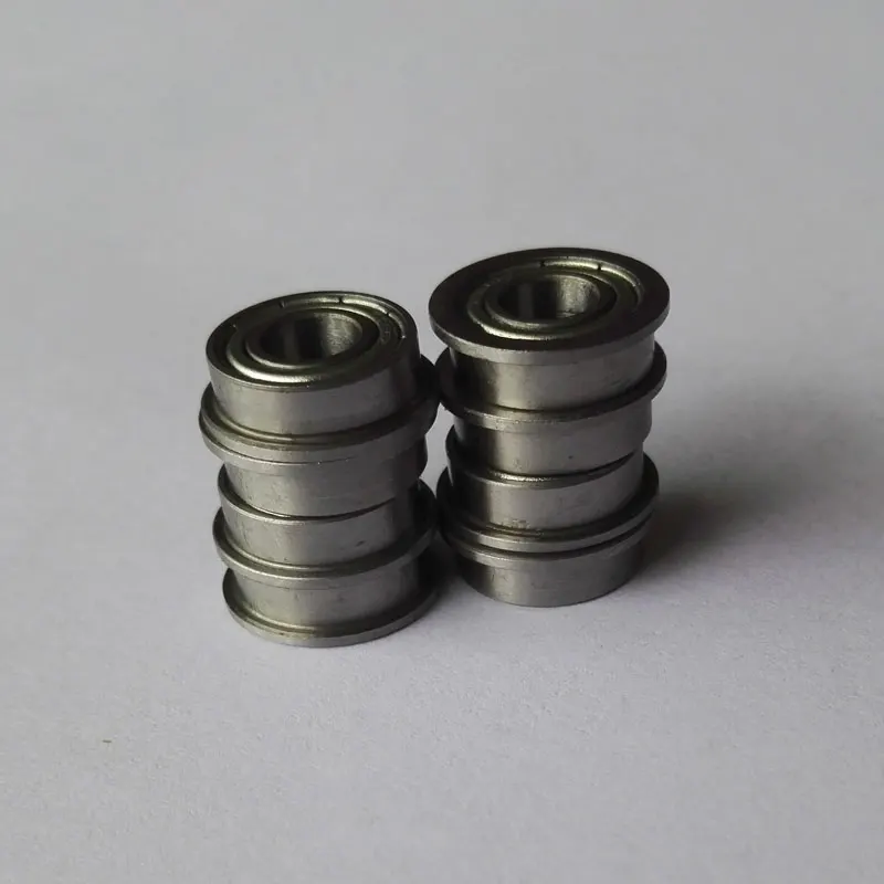 Flange bearing F6701ZZ, 10PCS, 12*18*4MM miniature retaining bearings