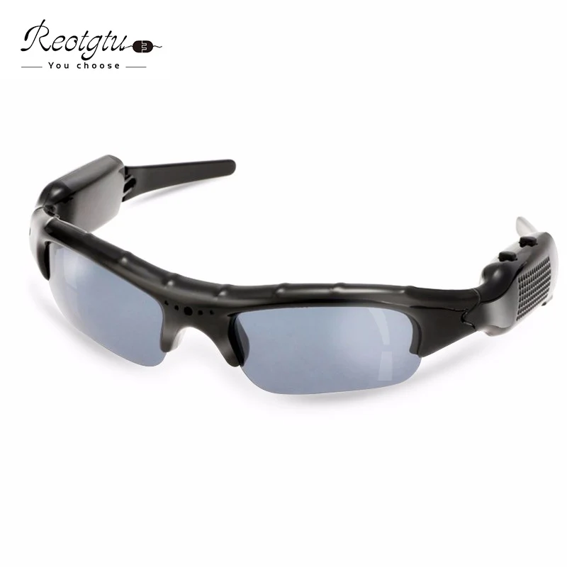  Spedizione gratuita RE104 smart HD Occhiali Fotocamera Occhiali Da Sole mini Eyewear Video Recorder