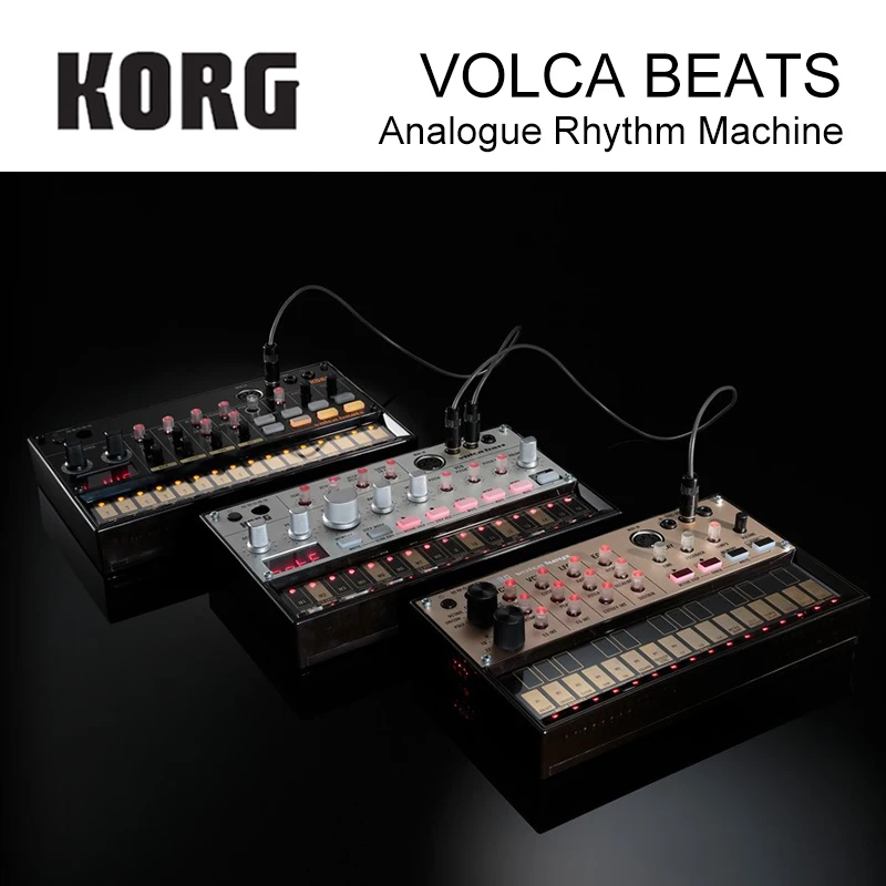 Korg Volca Beats аналоговый ритм-машина в стиле Electribe секвенсор Peerless Beats генерируется твердыми аналоговыми звуками барабана