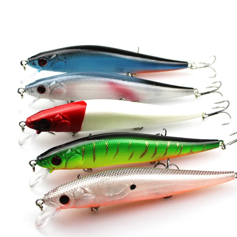 

Soloplay 1PCS/lot 14 cm 23g Fishing Lure Minnow Hard Bait with Fishing Tackle Lure 3D Eyes