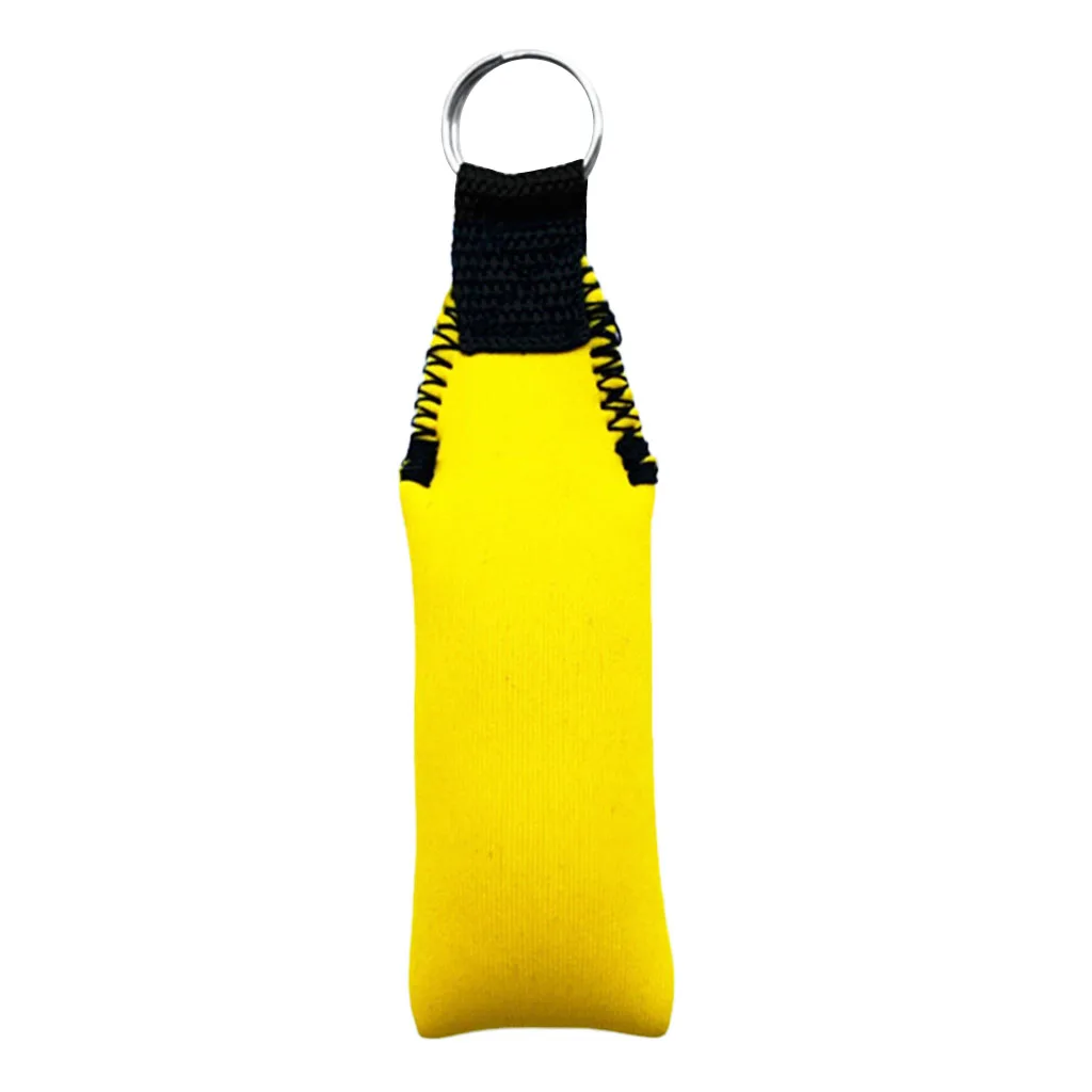 Rectangle Neoprene Floating Keychain Waterproof Outdoor Yachting Key Ring