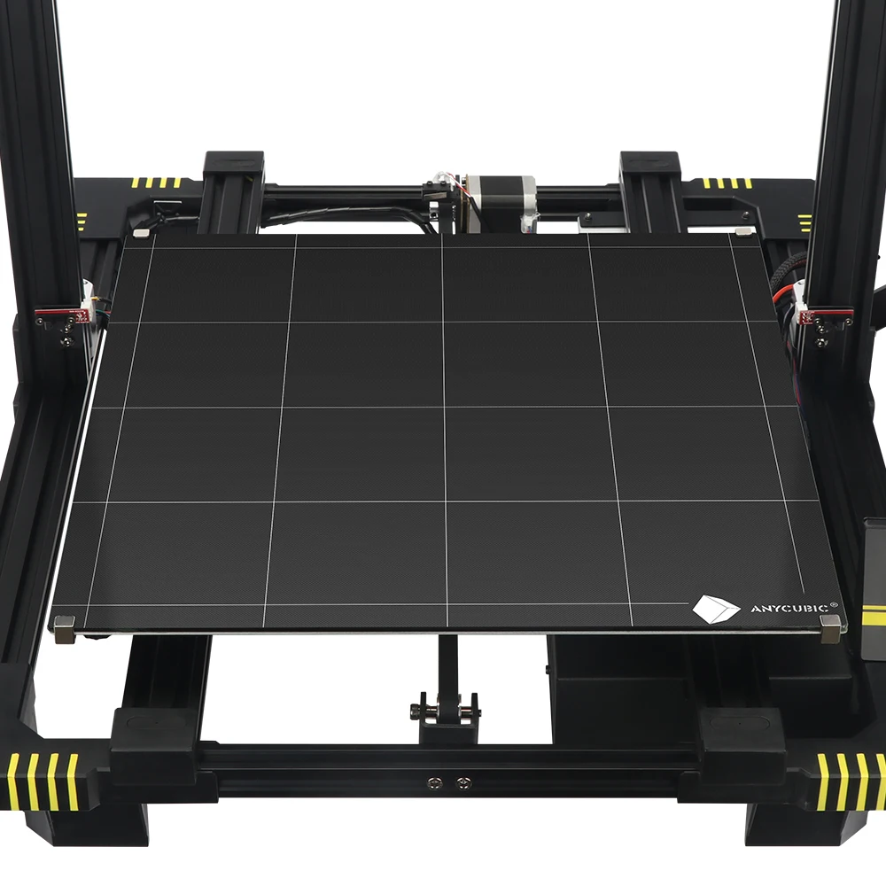 ANYCUBIC Chiron 3D принтер тепловая платформа Ultrabase легко снимается площадь 430x410x4 мм 12 В/24