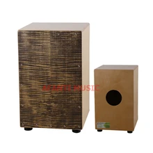 Afanti Music Birch Wood / Natural Cajon Drum (KHG-150)