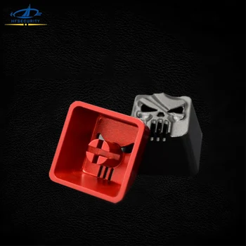 

[HFSECURITY] Unique Backlight Disciplinary Metal Mechanical Keycaps Alloy R4 Caps for Mechanical Keyboard