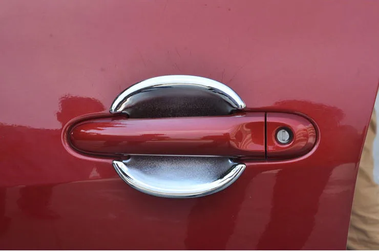 Хромированная насадка на дверную ручку для Nissan Cube 2009 2011 Juke 2014 Versa 2012 2016 Micra March 2010