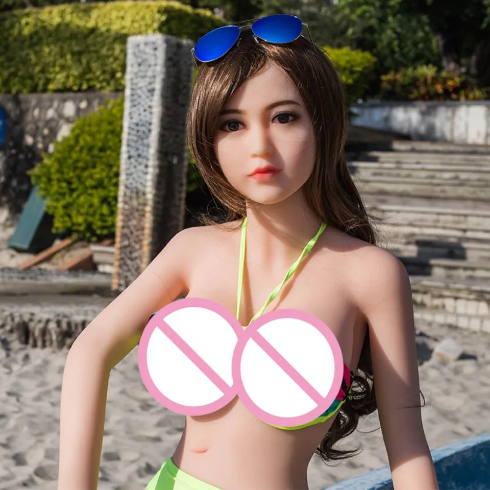 Real silicone sex dolls 145cm Japanese adult lifelike anime oral love dolls full vagina pussy big breast for men 3