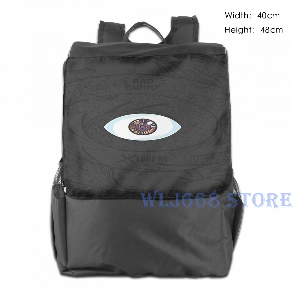 Забавные графические сумки с принтом через плечо для женщин BAD BUNNY-X100PRE рюкзак на одно плечо для путешествий для мужчин спортивная сумка
