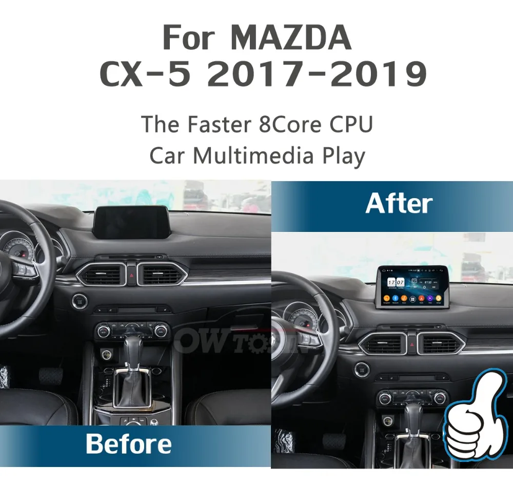 " ips Android 9,0 8 ядерный 4G+ 64G Автомобильный мультимедийный плеер для Mazda CX-5 CX5 CX 5 Parrot BT gps навигация радио