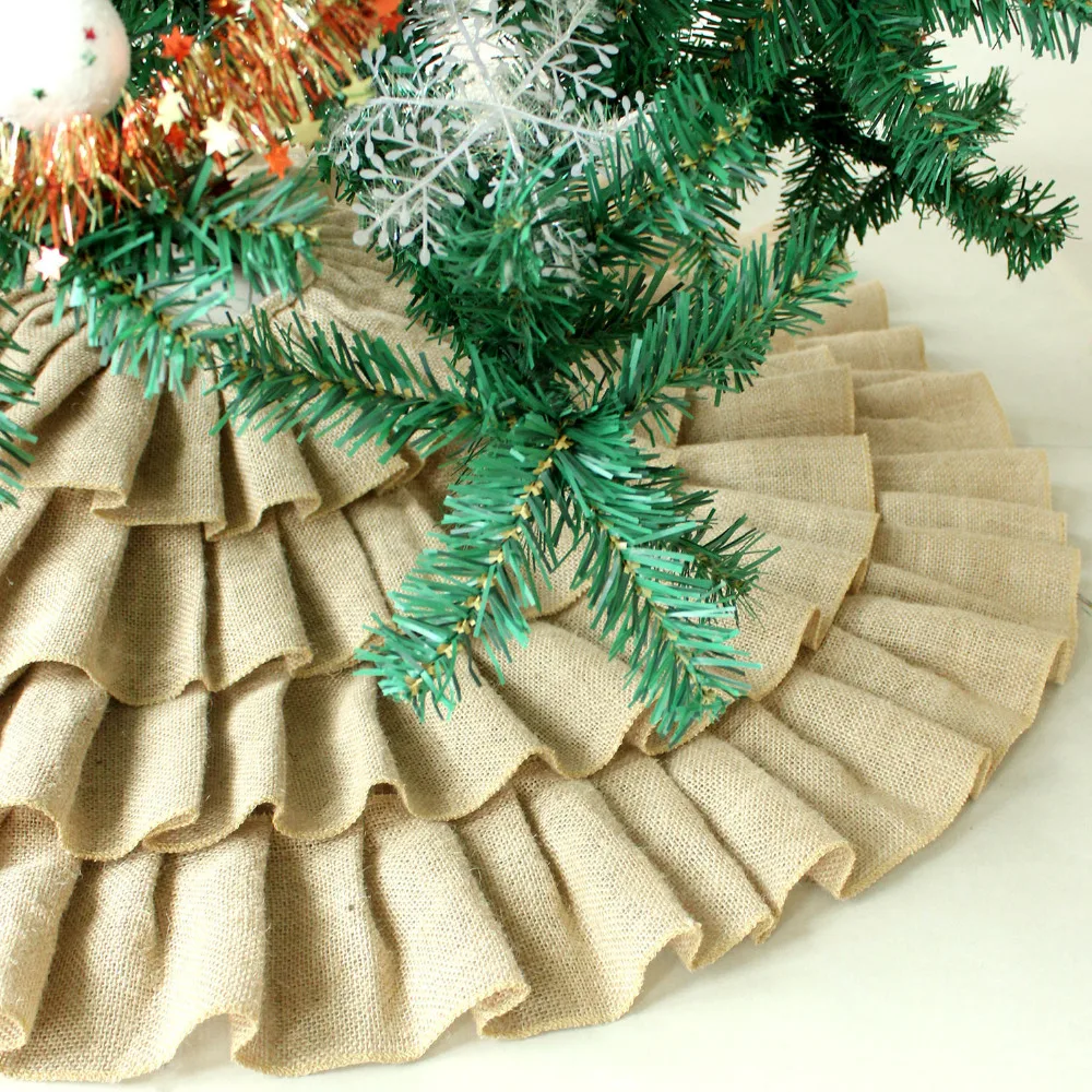 ruffler jute burlap christmas tree skirt extra large 60 diameter red border decoration p2784p2785p2786 in tree skirts from home garden on - Extra Large Christmas Tree Skirt ruffler jute burlap christmas tree skirt extra large 60 diameter red border decoration p2784p2785p2786 in tree skirts from home garden on - Extra Large Christmas Tree Skirt