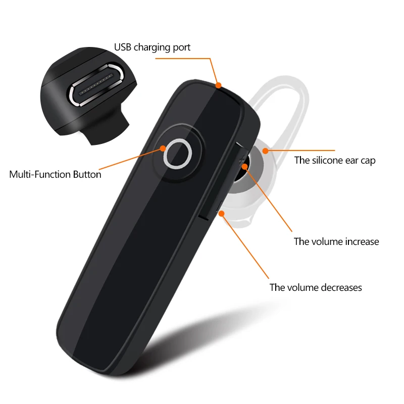 

Sport Bluetooth Headphone BH320 Wireless Music Headset Handfree Microphone Earphone Universal for Xiaomi Samsung iPhone huawei