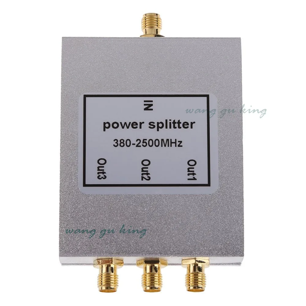 

1PCS 380~2500MHz N 3-way RF Power Divider/Splitter For GSM&CDMA&DCS Cellphone Signal Booster Repeater