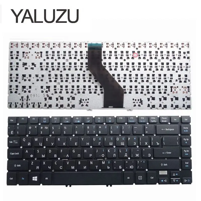 

YALUZU russian laptop keyboard for ACER V5-472G V5-432 V5-433 V5-473 473G 452G Aspire V5-472 V5-472G V5-472P V5-472PG RU layout