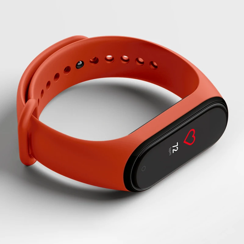 Спортивный фитнес браслет Xiaomi Mi Band 4 трекер с шагомером часы для фитнеса Bluetooth 5.0