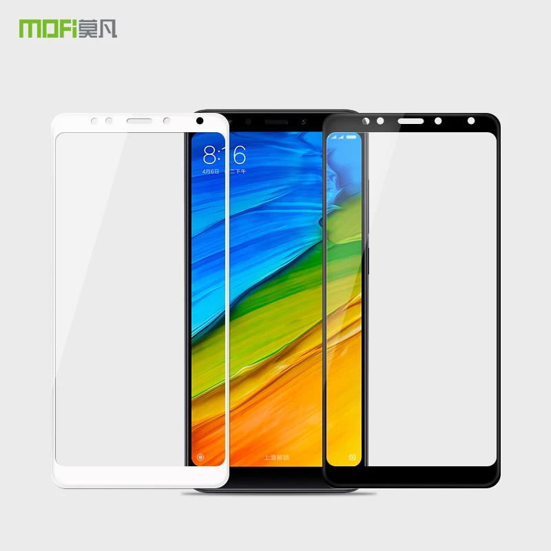 For Xiaomi Redmi 5 glass for xiaomi Redmi 5 Plus Tempered Glass 3D Curved Glass MOFi 3D glass full cover redmi screen protector