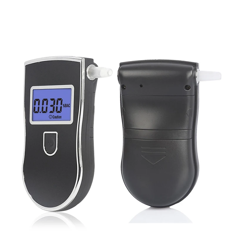 

Portable Breath Alcohol Tester with 5 Mouthpieces High-precision Digital Breathalyzer for Home SLC88