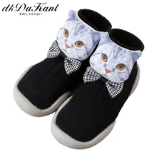 dkDaKanl 2019 New Spring 3D Korean Version Socks Baby Terry Toddler Shoes With Rubber Sole Inside Floor Sock 7-36 Months