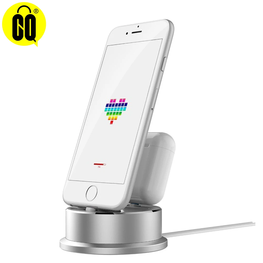  Multifunction Charging Dock Station Cradle Stand Holder Charger For iPhone X XR XS Max 8 7 6S 6 Plu