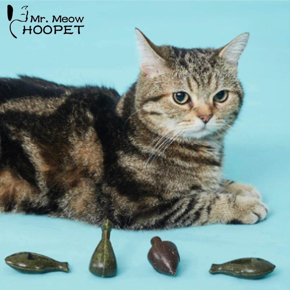 

Hoopet Cat Toy Natural Catnip Silvervine Toy Training Supplies for Cats