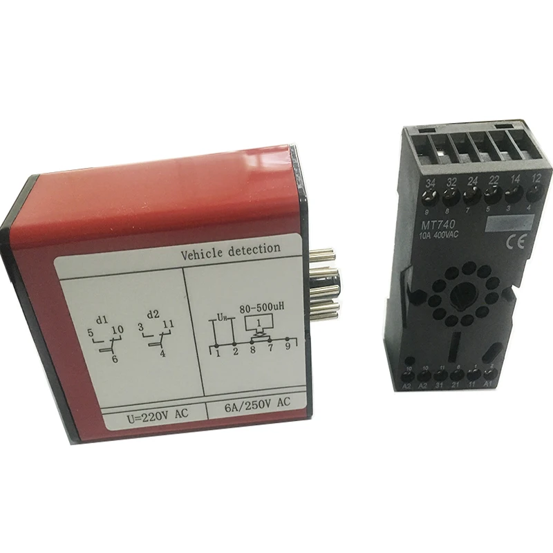 

Free Shipping barrier gate single channel loop detector for vehicle detecting with AC110V/AC220V