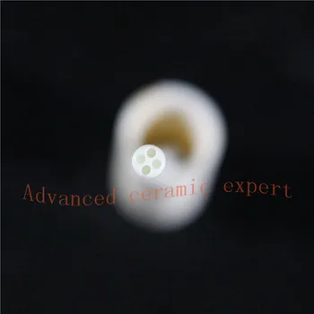 

99.5%Al2O3 High Thermal Corundum Tube od3.5*ID0.8mm/Round Four-Bore Alumina Tube/Insulating Ceramics For Thermocouples Sensors