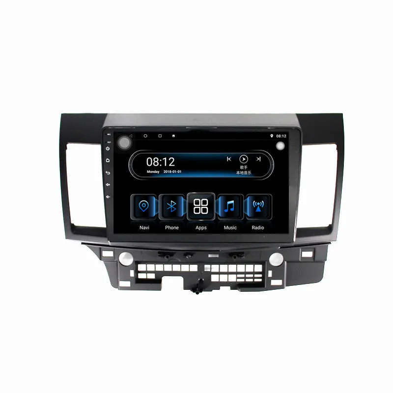 Flash Deal IPS Car GPS radio 8Core 4G+32G Android8.1 Multimedia Player for Mitsubishi Lancer 2007-2018 with radio BT stereo FM WIFI 14