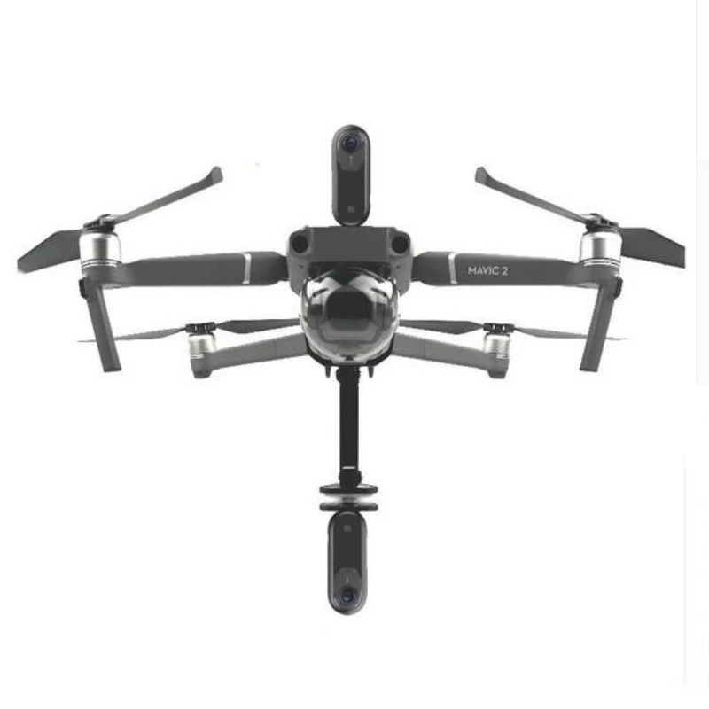 

Panorama 360 Degree VR Camera Top Low Mount Holder Bracket Gopro Adapter Anti-shock for DJI MAVIC 2 PRO / MAVIC 2 ZOOM Drone