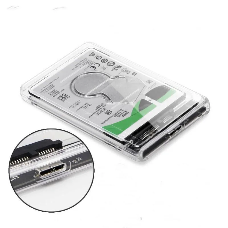 Корпус для жесткого диска 2 5 дюйма SATA к USB 3 0 SSD адаптер коробка Samsung Seagate 1 ТБ